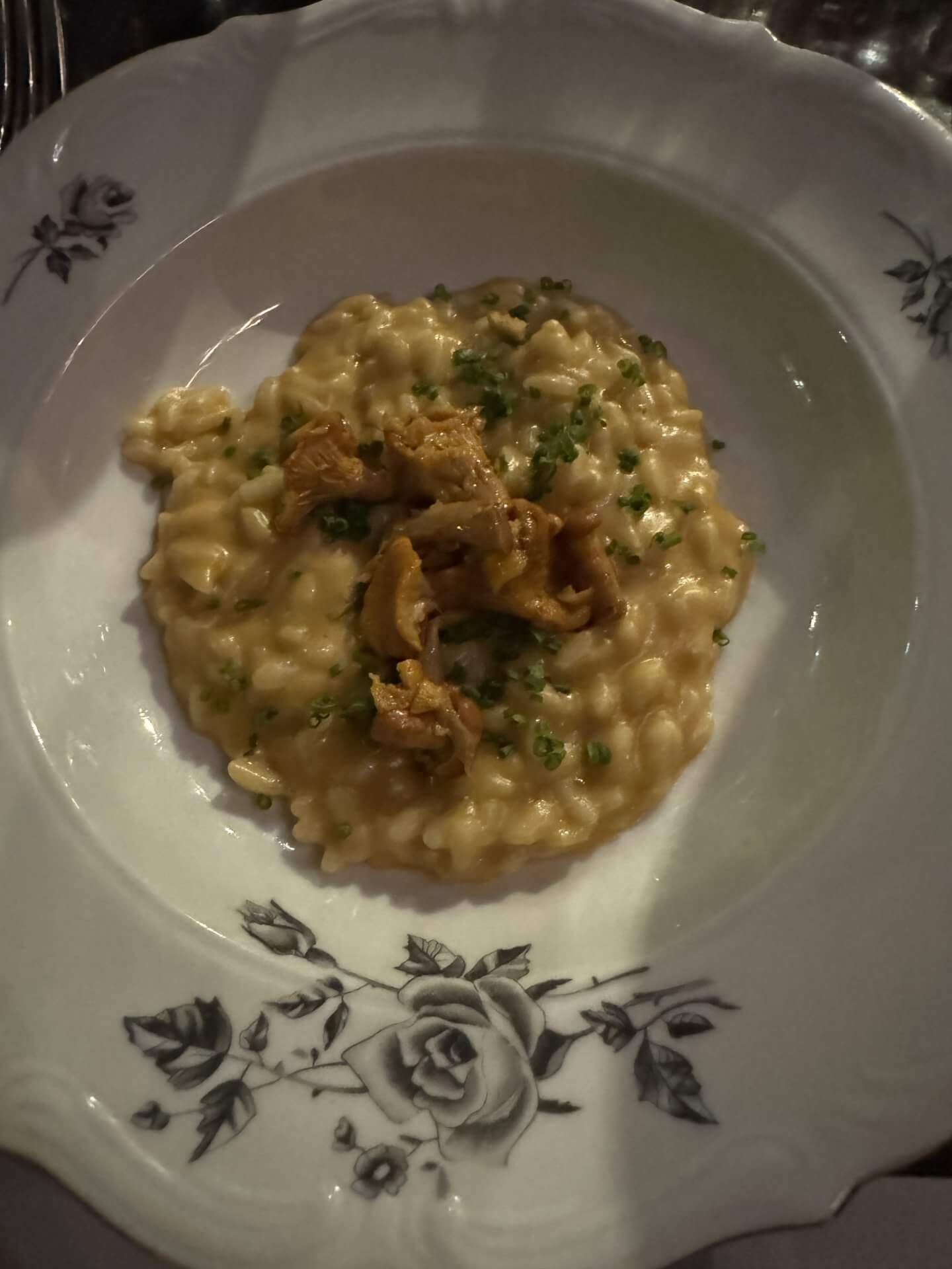 Kermainen kanttarellirisotto